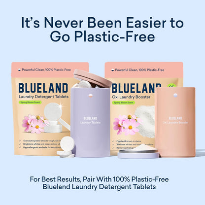 BLUELAND Oxi Laundry Booster Powder Refill 2-Pack, Clear Skies Scent, 50 Loads, 35.2 oz