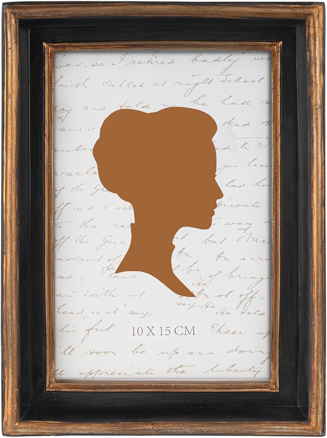 AELS 4x6 Inch Vintage Picture Frame, Elegant Luxury Antique Photo Frames with Glass Front, Photo