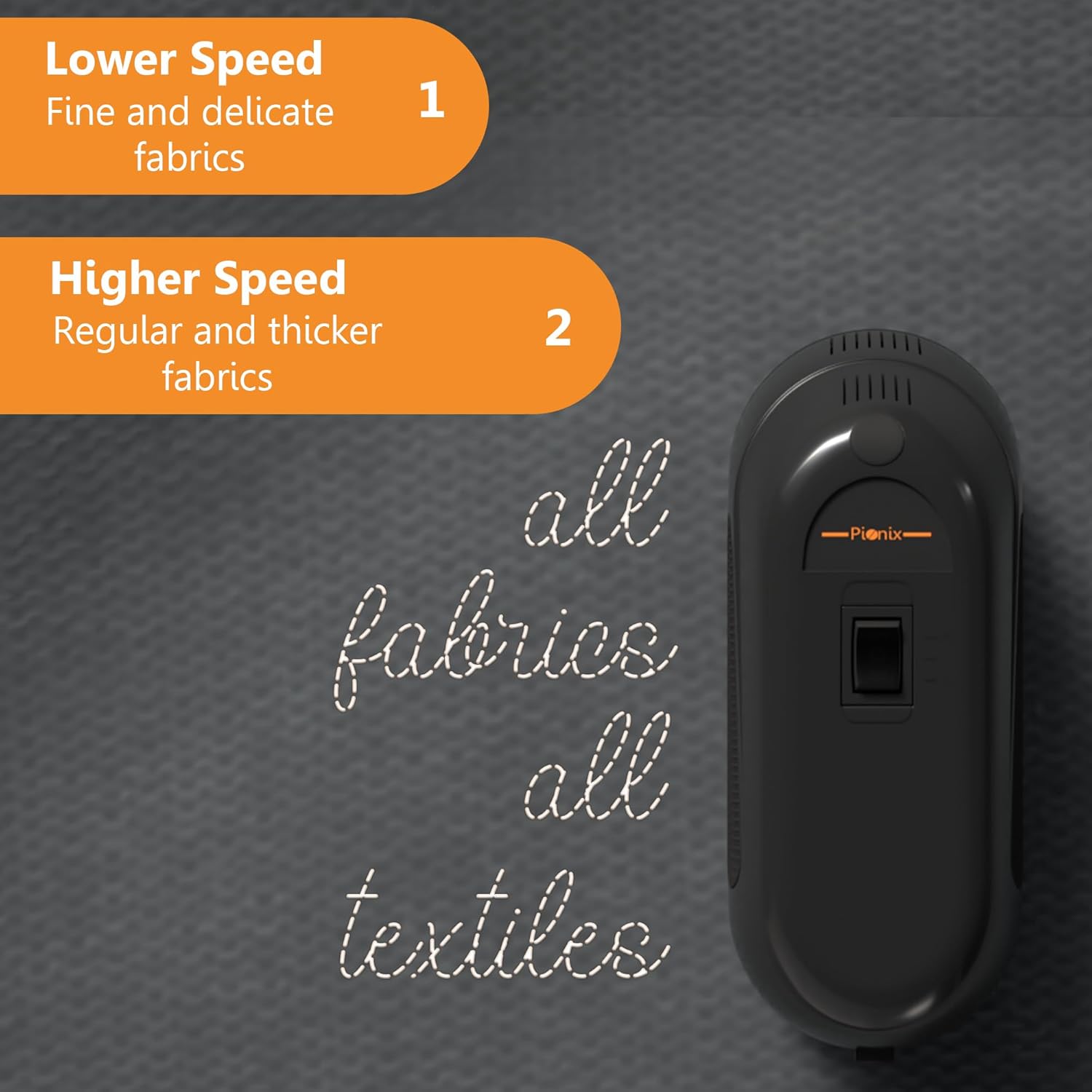 Pionix Extra Power Fabric Shaver - 35W Electric Lint Remover for Clothes/Upholstery/Furniture/Couch