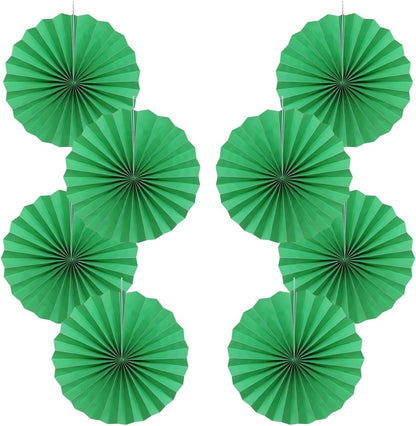 Green Party Decorations,Green Paper Decorations For Party,Tennis Party Decorations Party Paper Fans