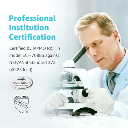 AQUACREST NSF/ANSI 42&372 Standard Water Filter, Replacement for Berkey® Gravity Water Filter