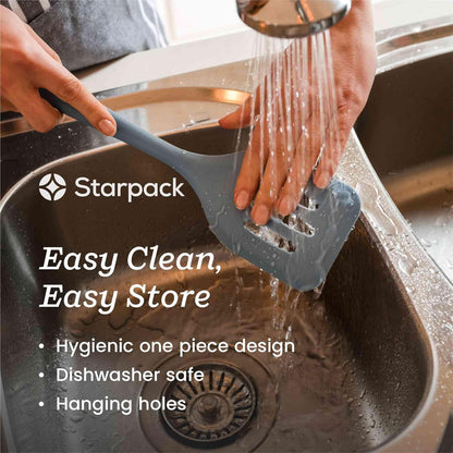 Starpack 'Stir & Serve' Silicone Cooking Utensils Set (5 Pcs) - Kitchen Utensil Set Heat Resistant