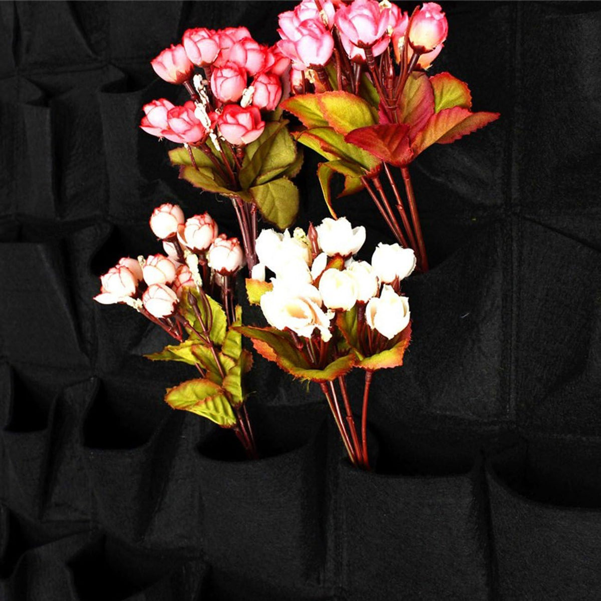 Ogrmar 36 Pockets Vertical Wall Garden Planter Plant Grow Bag for Flower Vegetable for