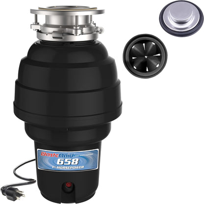 Waste Maid 10-US-WM-658-3B Garbage Disposal Anti-Jam Stainless Steel Food Waste Grinding System