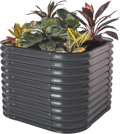 Vego garden 32" Extra Tall Raised Garden Bed Kits, 4 in 1 Modular Raised Planter Box for Vegetables