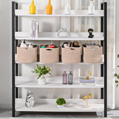 Storage Baskets for Organizing & Shelves, Woven Cotton Rope Organization Bins for Dog Toys