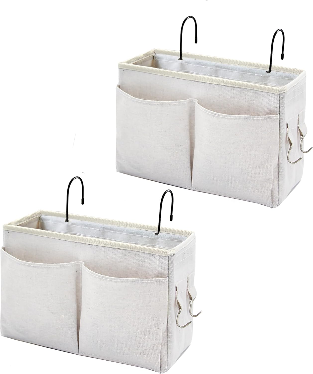 Bedside Caddy Organizer & Bedside Storage Basket Multi-Function Organizer for Bunk, Hospital Beds