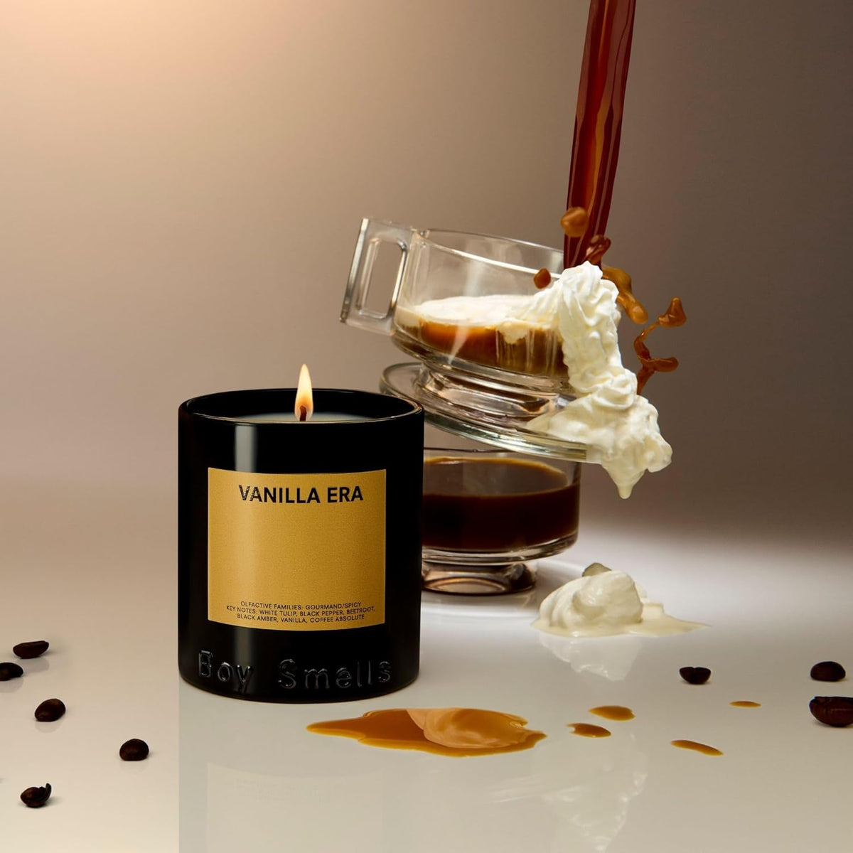 Boy Smells - Vanilla Era Scented Candles for Men and Women - 8.5 oz - Soy, Coconut Wax Candle Blend