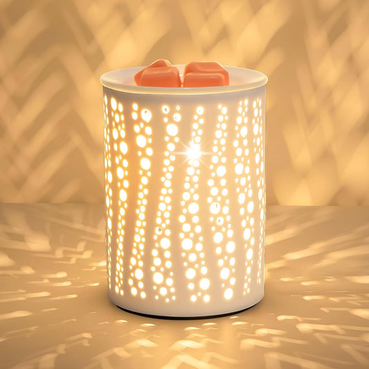 PALANCHY Wax Melt Warmer Ceramic Oil Burner Electric Candle Wax Warmer Burner Melter Fragrance