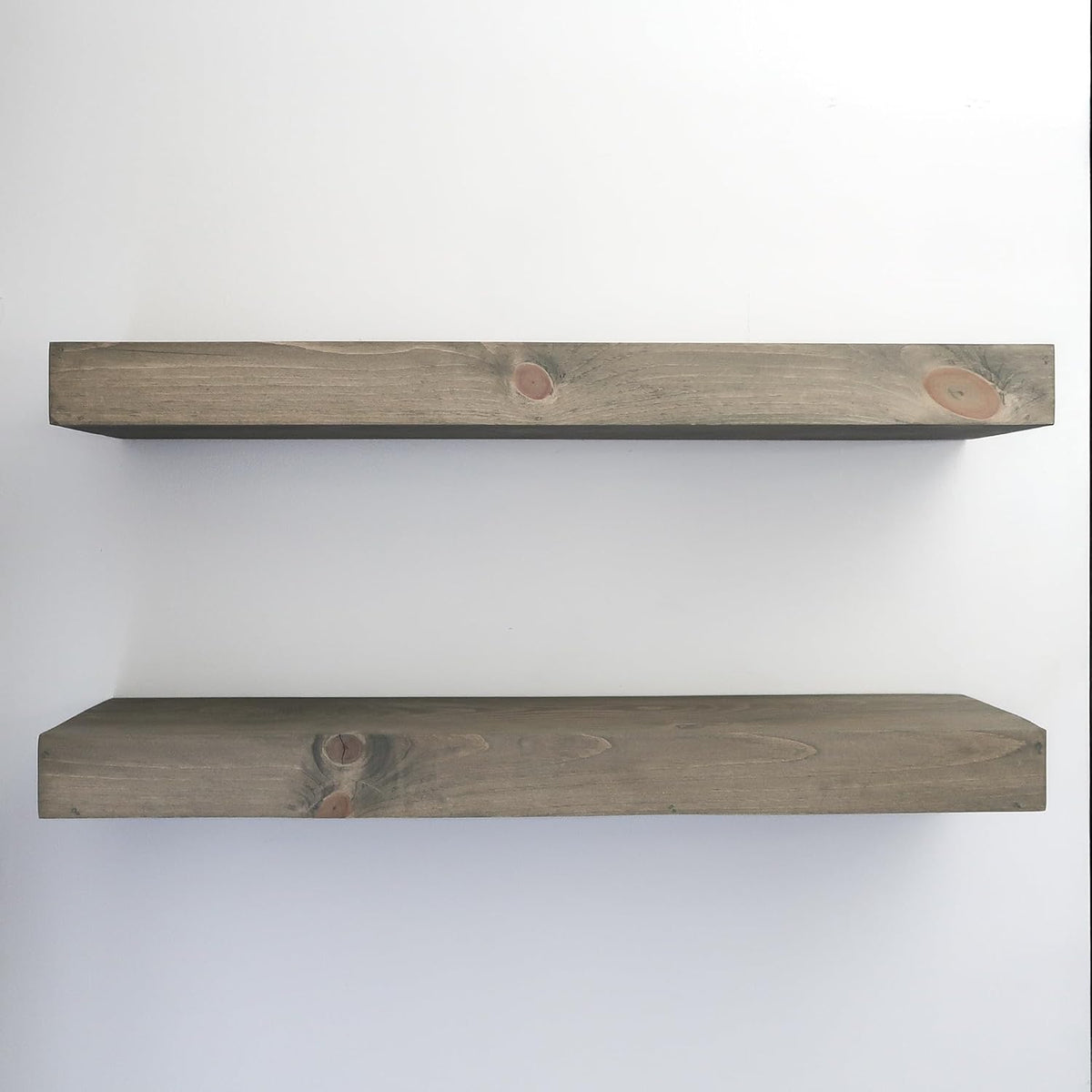 Modern Floating Shelves 3 Inches Thick for Wall, Wide Shelves for Kitchen, Living Room, Bedroom