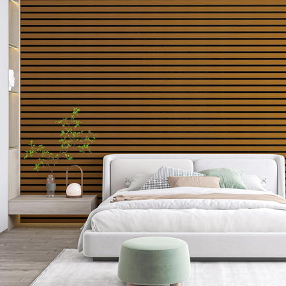 Art3d 4-Pack Glue-On Six-Grid Wainscoting Panel for Interior Wall Decor - 104 x 12 Inch Polystyrene
