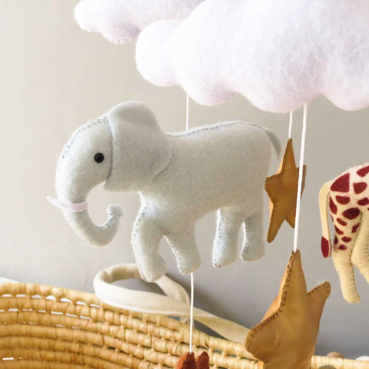Safari Mobile for Crib Safari Baby Crib Mobile for Boys Girls Animal Baby Mobile for Crib Nursery