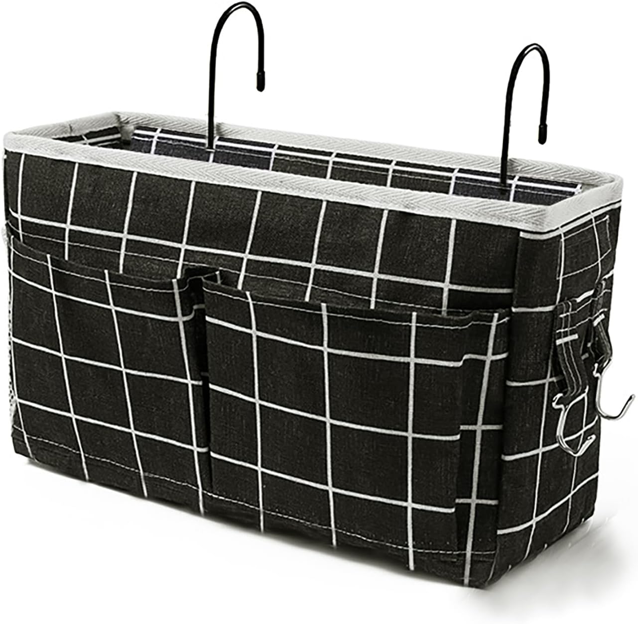 Bedside Caddy Bedside Hanging Storage Basket Multi-Function Organizer Caddy for Bunk and Hospital