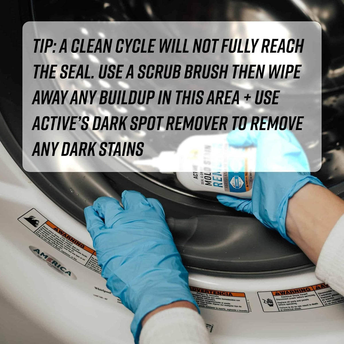 Washing Machine Cleaner Descaler 24 Pack - Deep Cleaning Tablets For HE Front Loader & Top Load