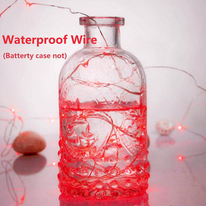 4-Pack Fairy Lights Battery Operated with Timer, 16FT 50 LED Waterproof Starry String Lights