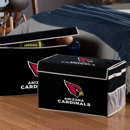 NFL Arizona Cardinals NFL Team Licensed Collapsible Storage Footlocker Bin Smallnfl Team Licensed