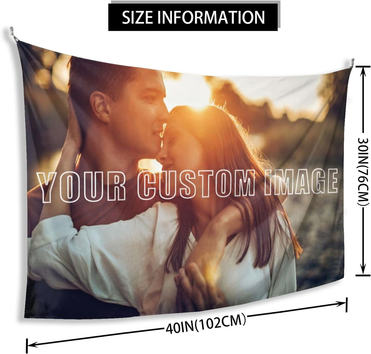 Custom Tapestry For Wall Bedroom Custom Backdrop Personalized Image Text Photo Customized Funny