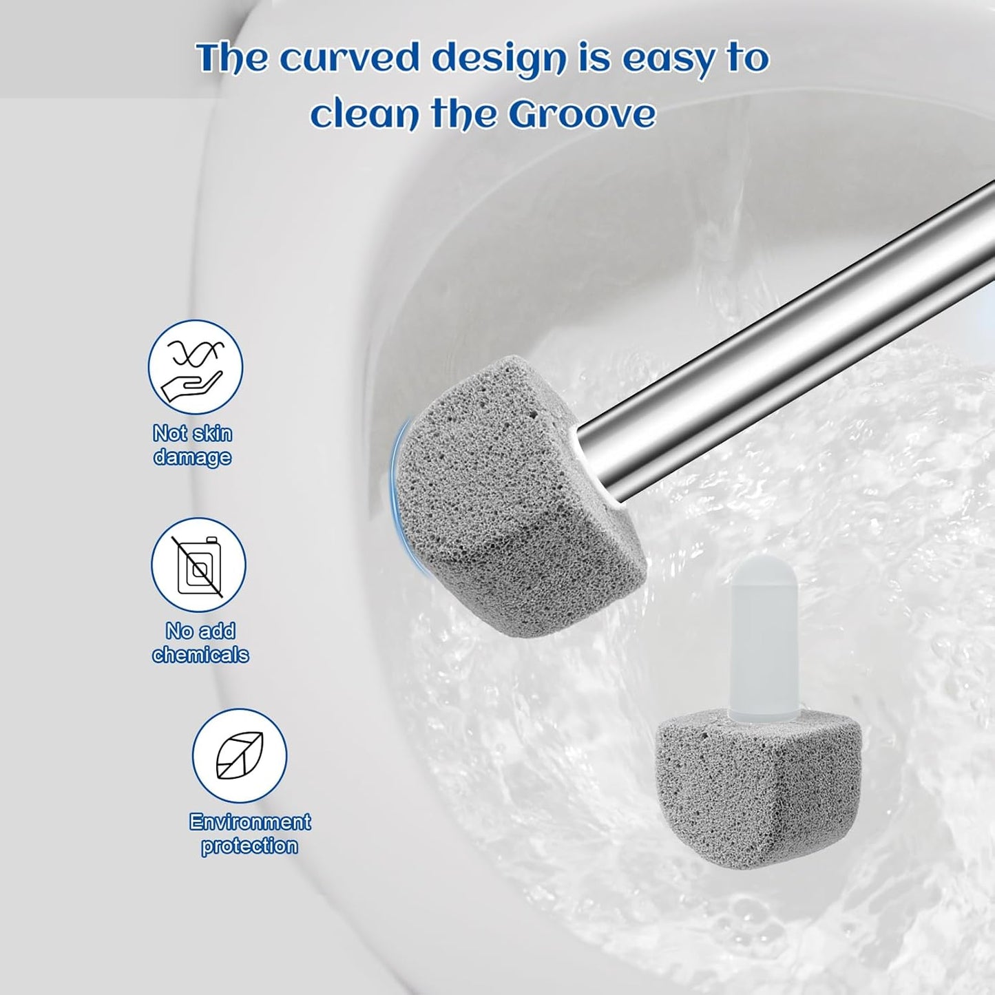 10 Packs Pumice Stone for Toilet Cleaning,Pumice Toilet Bowl Cleaning for Cleaning