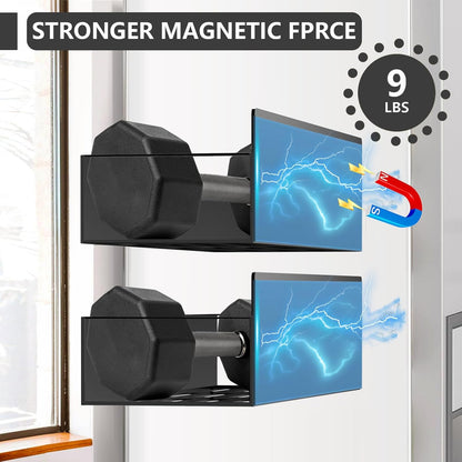 Magnetic Spice Rack Organizer for Fridge Seasoning Organizer for Kitchen storage with Screw or