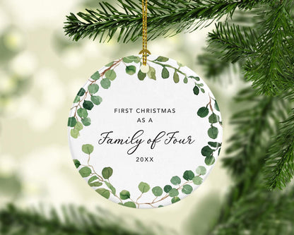 Andaz Press Custom Year Round Ceramic Porcelain Christmas Tree Ornament Keepsake Collectible Gift
