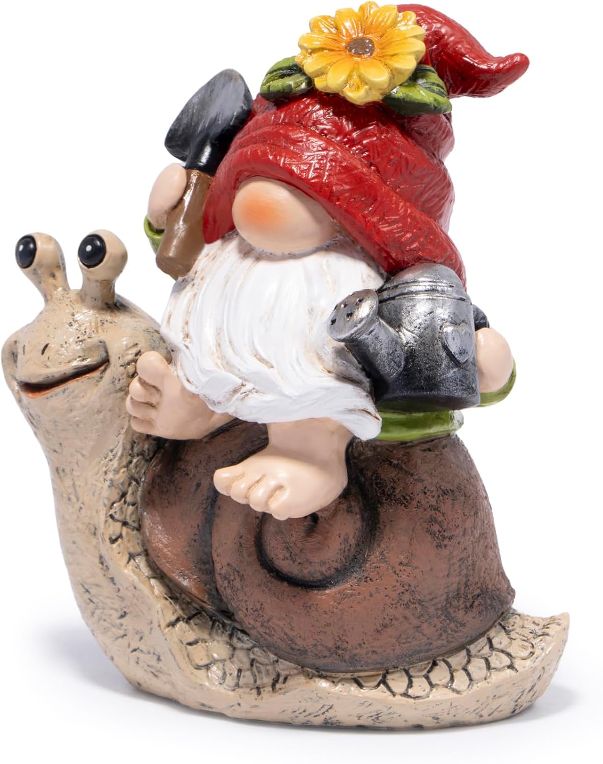 Hodao Spring Garden Gnome Decoration Flower Animal Ornaments Decor Gifts Spring Gnomes for Garden
