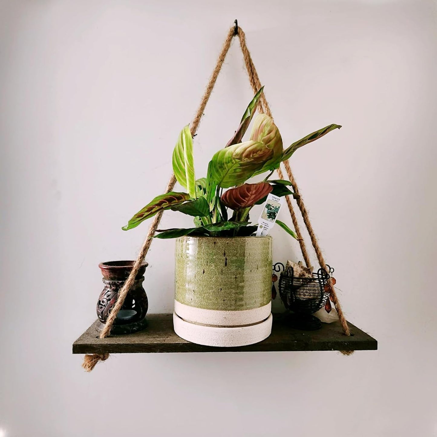 6 Inch Plant Pots, Ceramic Planter Pot with Drainage Hole & Saucer, Indoor/Outdoor Cylinder Round