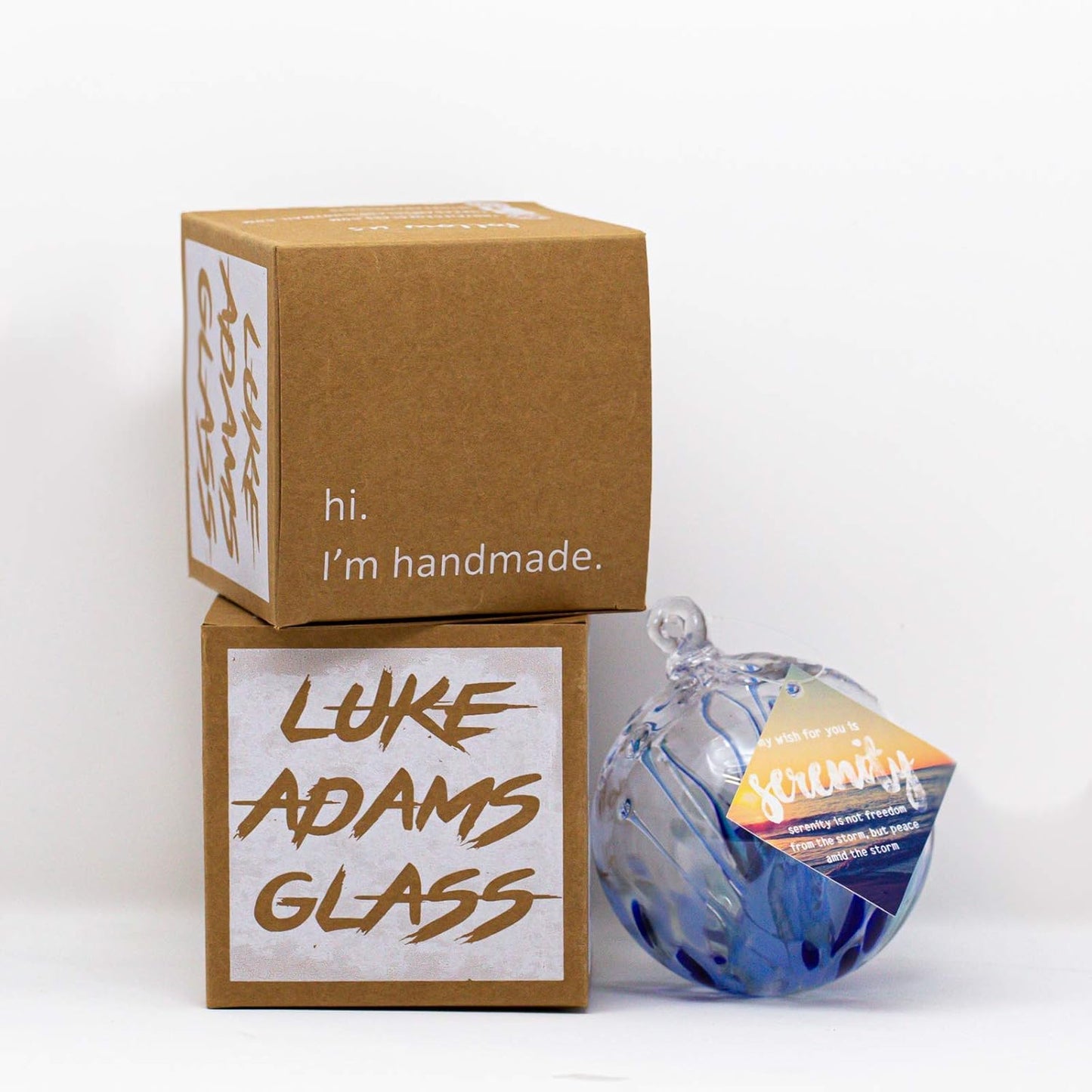 Luke Adams Handmade Glass Gazing Balls for Garden on Clearance – Hand Blown Glass Gazing Ball for
