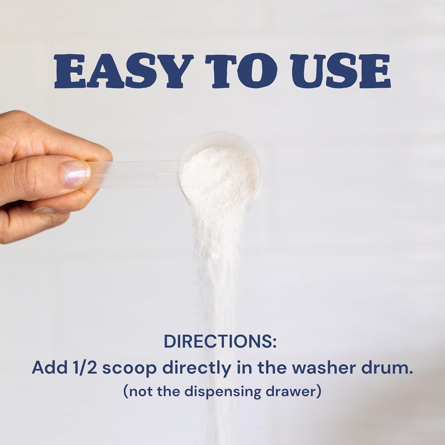 Unscented Laundry Detergent Powder | Fragrance-Free | Safe for Sensitive Groups | Powerful Clean |