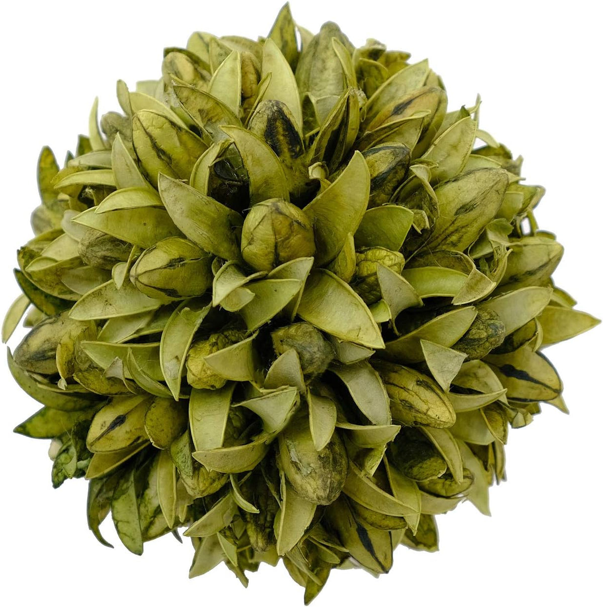 3.5inch Decorative Balls Bowl/Tray &Floral Orb/Ball with Dried Potpourri, Artificial Decorative
