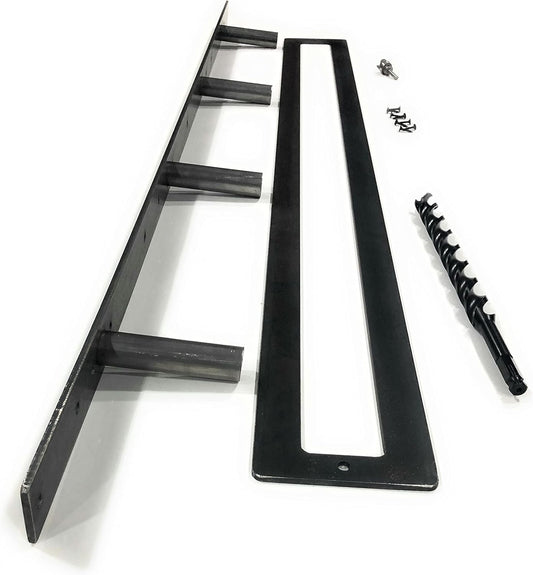 Floating Shelf Brackets - Sheppard Brackets - Easy Install - Heavy Duty (40 inch Build Kit)