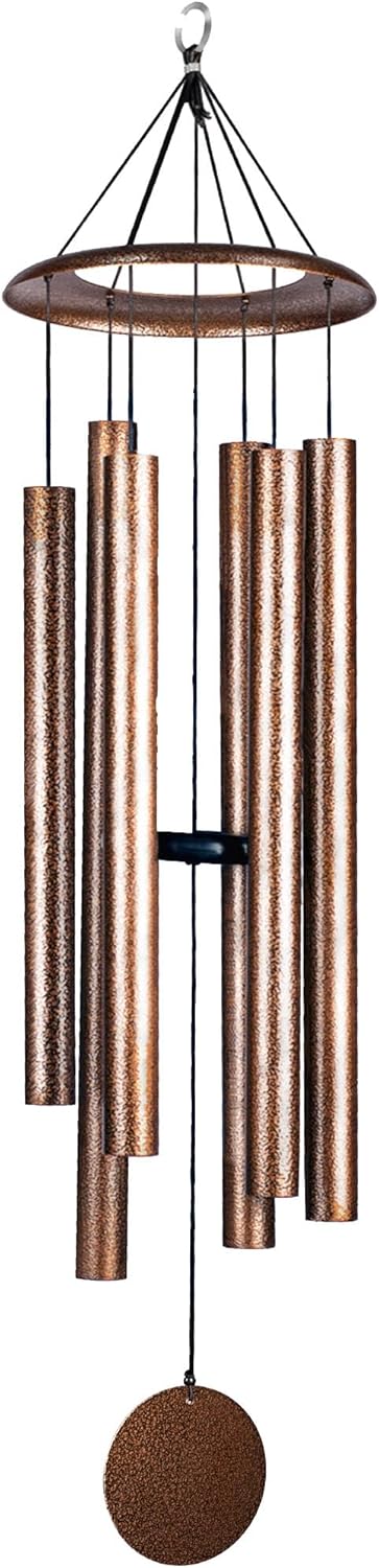 44 Inch Wind Chimes for Outside Deep Tone Sound Like Church Bell Rings Memorial Mother Day Copper