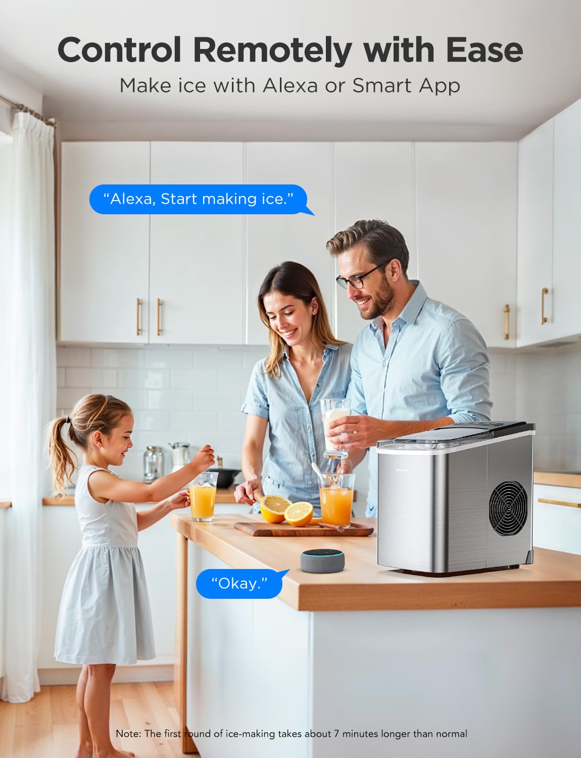 GoveeLife Smart Countertop Ice Makers, Portable Ice Maker Machine with Self-Cleaning, 6 Mins 9