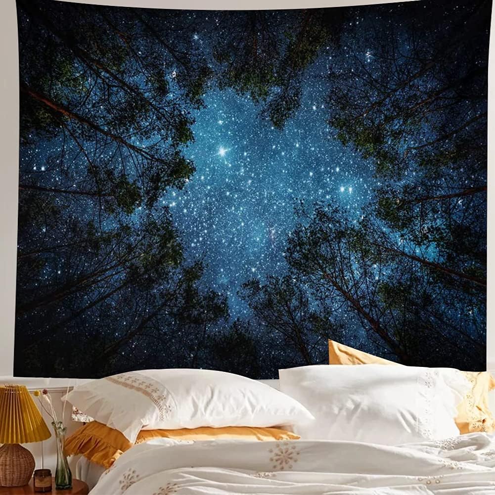 Llamazing Forest Tapestry Home Decor Landscape Tapestry Living Room Bedroom Decoration Tapestry