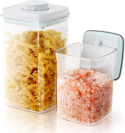 Pop Airtight Containers for Food Storage, Leakproof Air Tight Containers Pantry Storage Containers