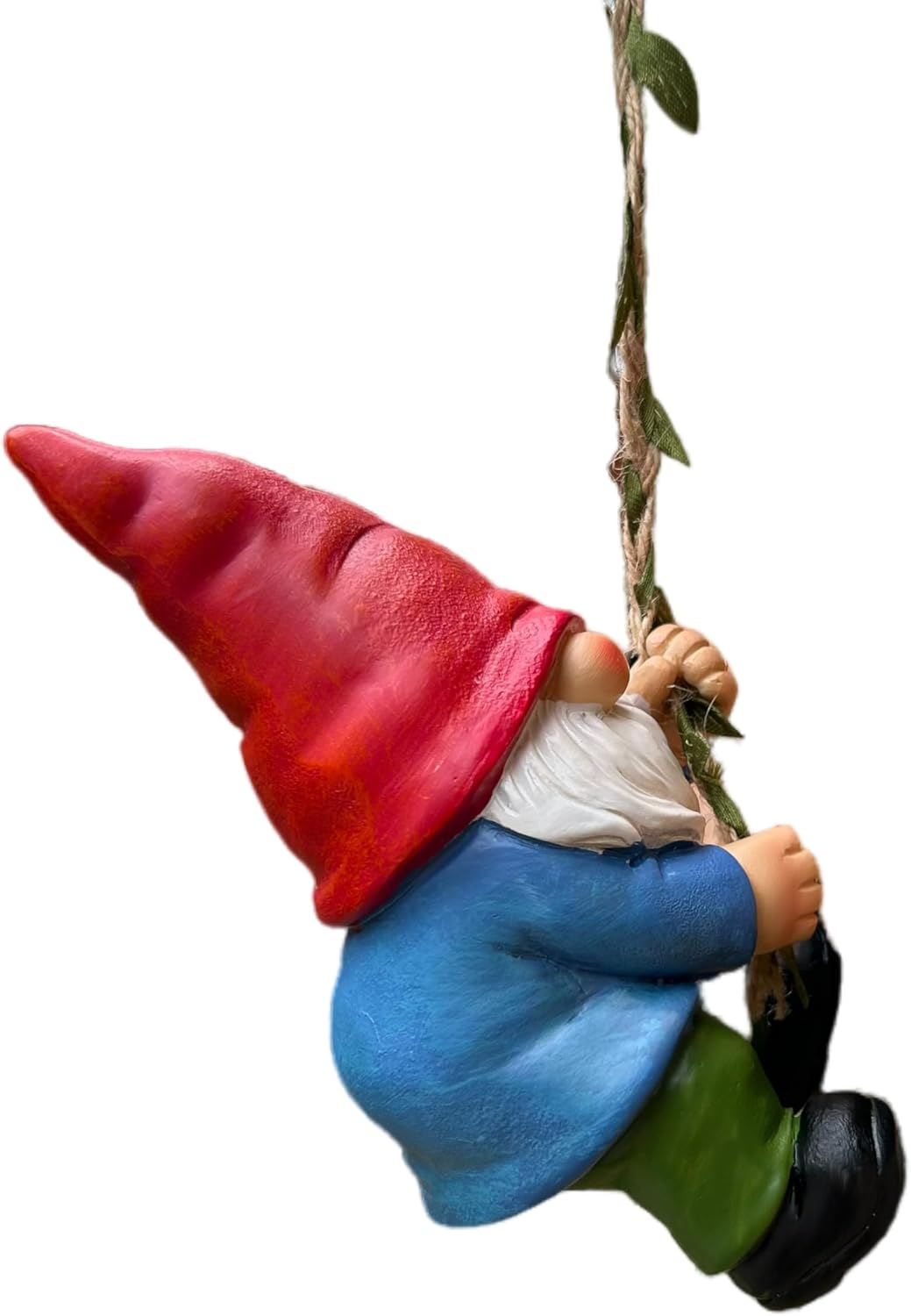 Hanging Gnome Garden Statue Decoration,Climbing Gnomes Statue Figurine Ornament for Indoor Outdoor