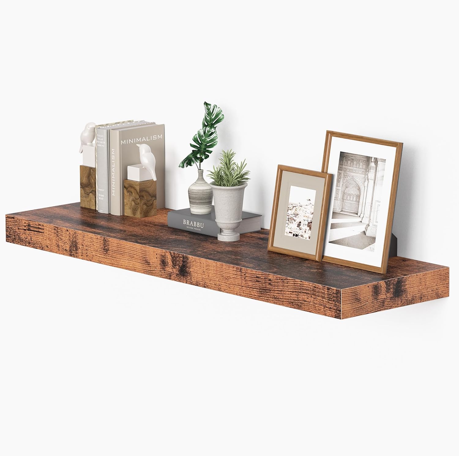 10 inches Deep Floating Shelves 36 inch Long, Sing Shelves for Wall Heavy Duty for Bedroom