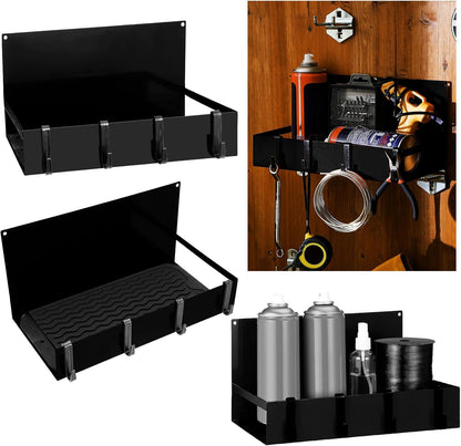 3 Pack Magnet Garage Organizer Magnetic Spice Rack for Refrigerator 20 lb Capacity Shelf Hanging