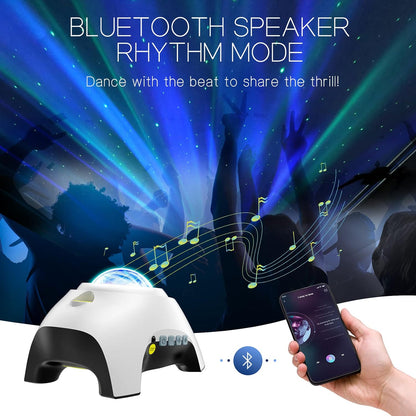 Northern Galaxy Light Aurora Projector with 33 Light Effects, Night Lights LED Star Projector for