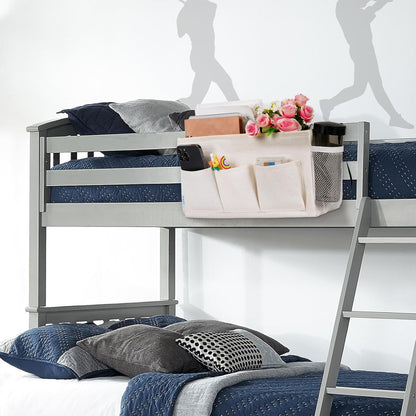 Bedside Storage Caddy/Bedside Hanging Storage Bag for Headboards Bunk Beds Dorm Rooms Book Phone