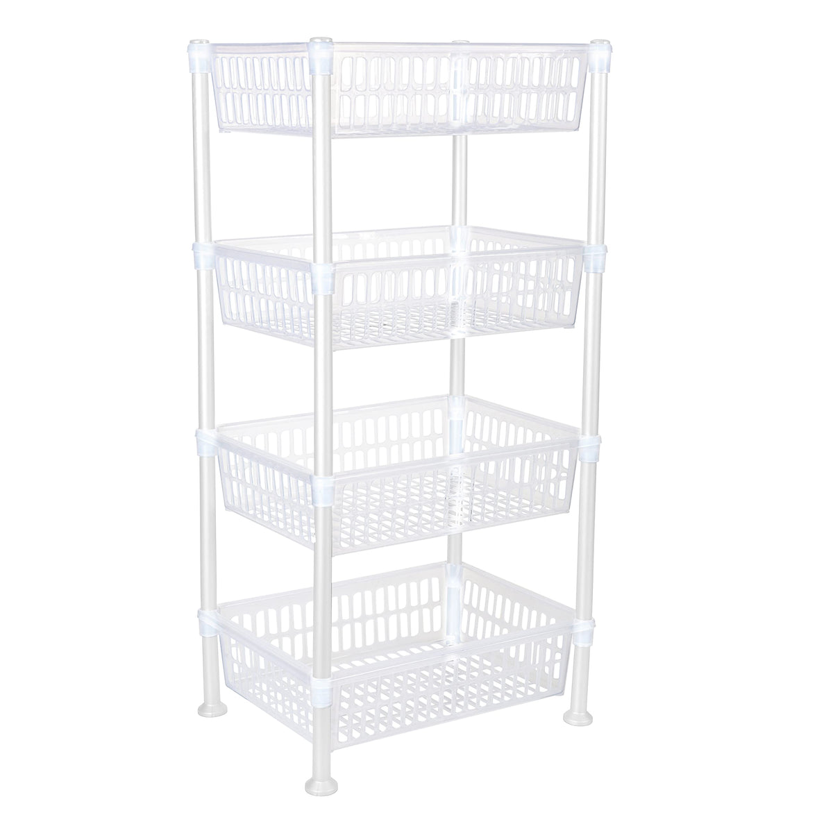 Kitchen Details 4 Tier Slim Basket Shelf Rack | Storage & Organizer | Kitchen | Bathroom | Laundry