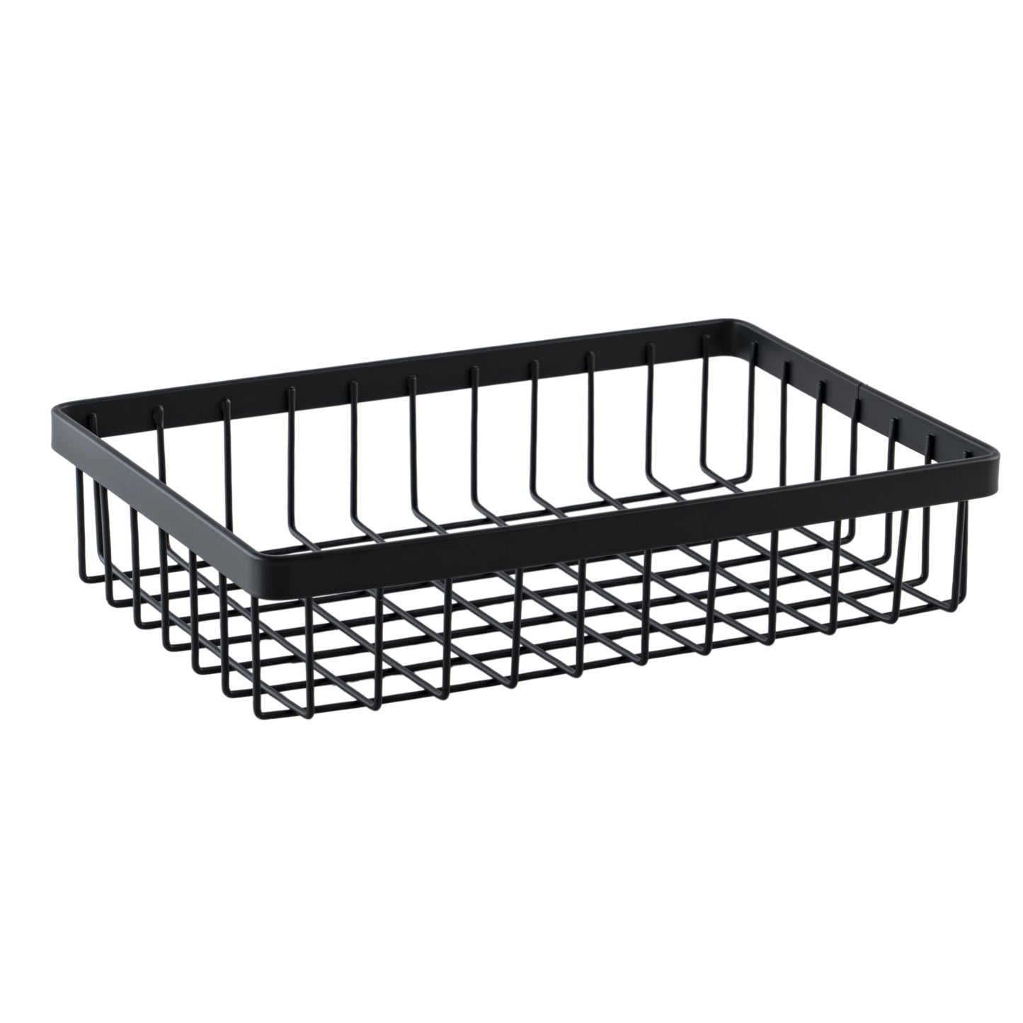 G.E.T. WB-962-MG Rectangular Metal Storage Wire Basket for Pantry, Produce and More, 9" x 6" x 2"