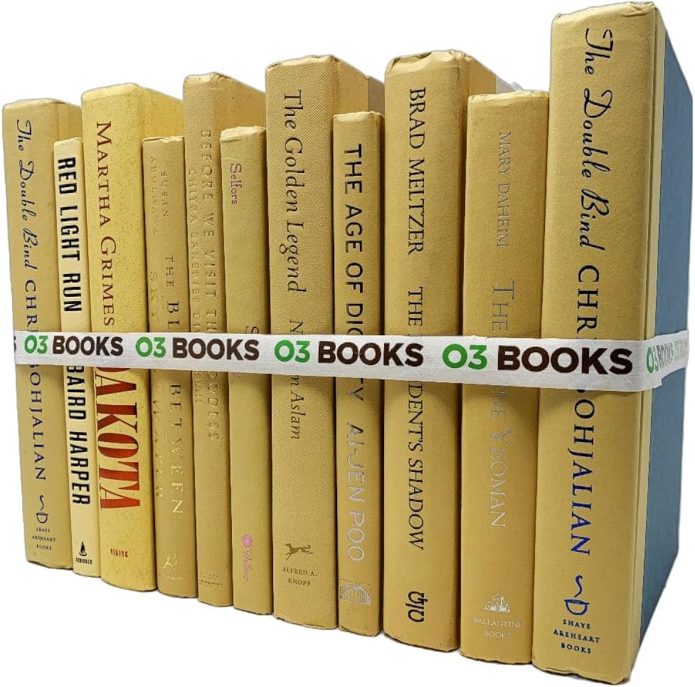 Curated Decorative Books Hardcover Décor Books for Home Décor, Choose Color, Interior Design