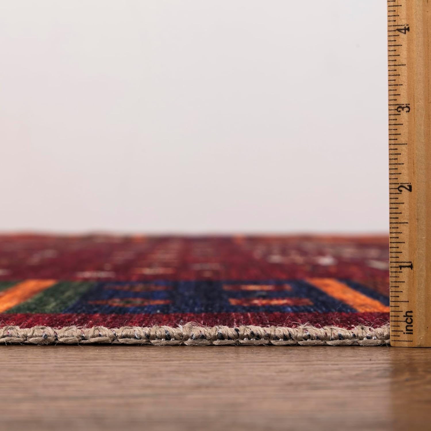 Keen Home Design 2x7 Rug - Machine Washable Runner Rug with Non-Slip Backing, Ideal for Hallway