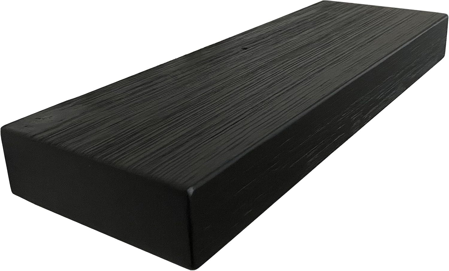 joelsantiques 24 Inch Wooden Floating Shelves for Wall - 24x6x2 in - Made of Natural Wood - Short