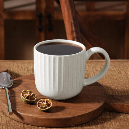 famiware Coffee Mugs Set of 4, Starlight 11 oz Mug Cup Set with Handle for Coffee, Tea, Cocoa, Milk