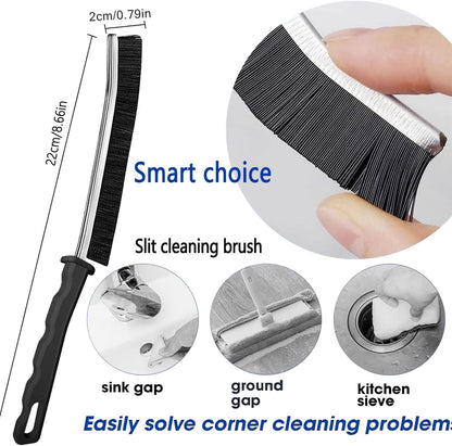 Gap Cleaning Brush, Dead Corners Multifunctional Brushes,Bathroom Crevice Gaps Cleaning Brush，Clean