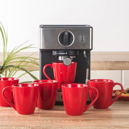 vicrays Coffee Mug Set, 12 Ounce, Ceramic Mug for Men, Women, Unique Glazed Mugs with Handle for