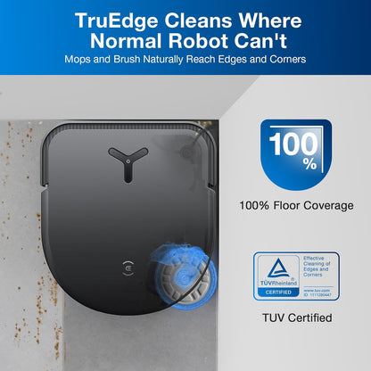 ECOVACS Robot Vacuum Cleaner DEEBOT X5 PRO Omni with All-in-one Station, 12.800Pa, ZeroTangle
