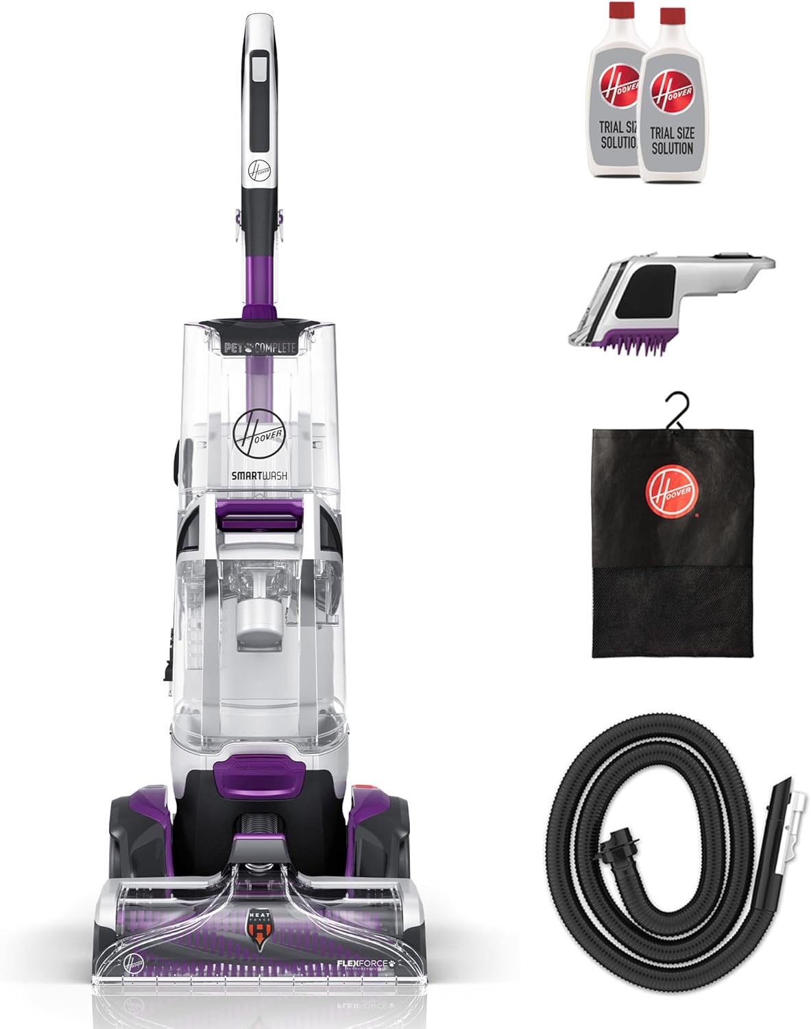 Hoover SmartWash Pet Automatic Carpet Cleaner Machine with Spot Chaser Wand, Deep Cleaning Carpet