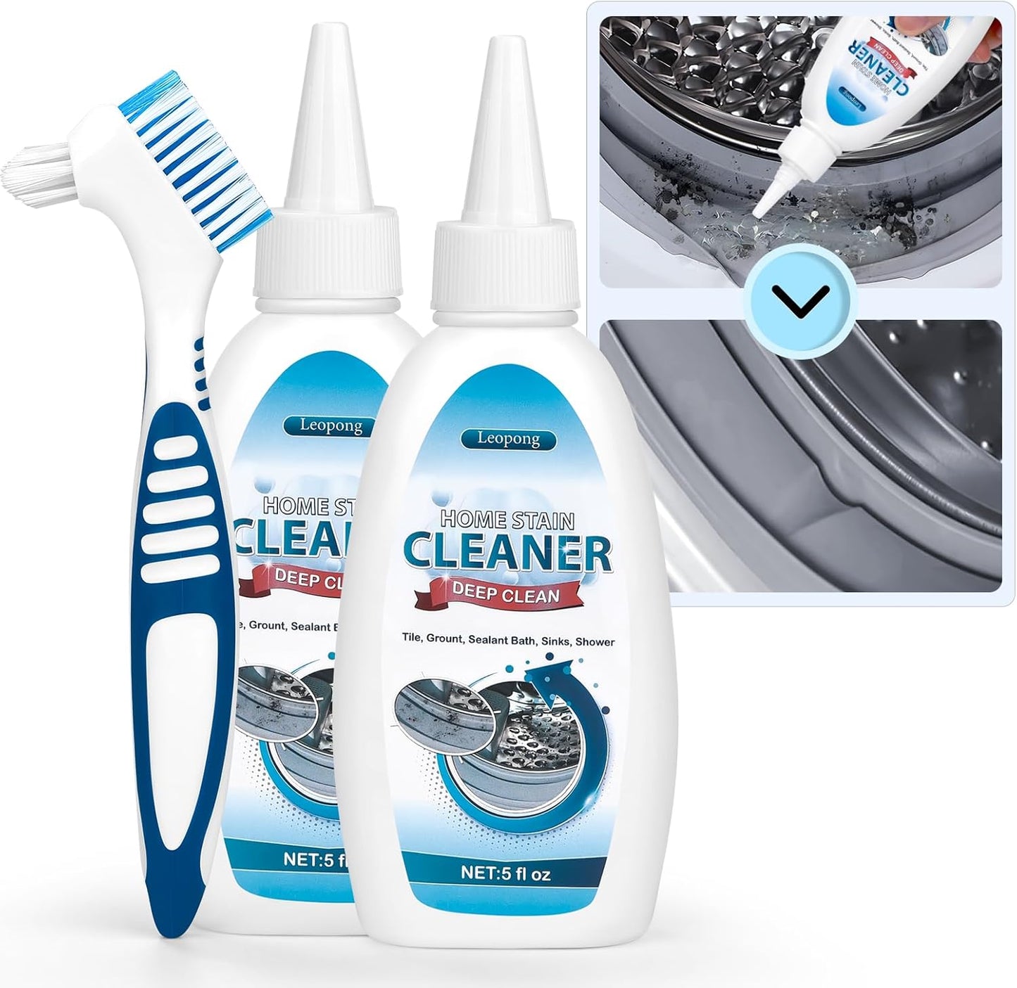Home Cleaner Gel, Cleaner for Washing Machine, Refrigerator Strips, Household Shower, Kitchen